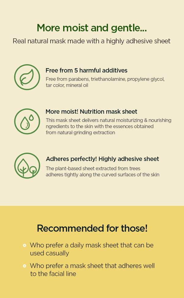 The Face Shop - Real Nature Face Mask - Rice